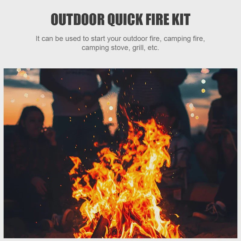 Fatwood Fire Starter Sticks - Natuurlijke Aanmaakhoutjes voor Buiten & Survival