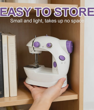 Draagbare USB Elektrische Naaimachine - Multifunctioneel, Verstelbare Snelheid, Voetpedaal, Ideaal voor Beginners & Hobbyisten