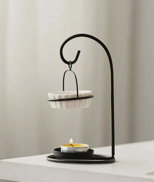 Sfeervolle Aroma Brander & Kaarsenhouder - Mozaïek Design voor Romantische Sfeer