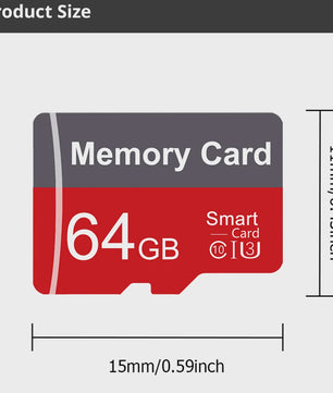 Snelle Micro SD Kaart - Class 10 Opslag voor Smartphone & meer (1GB-128GB)