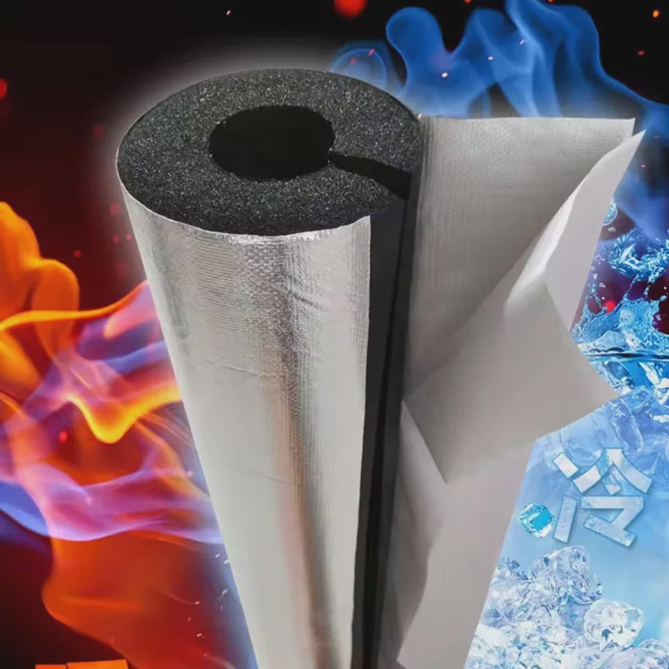 Zelfklevende Schuim Pijpisolatie met Aluminiumfolie - 16-60mm