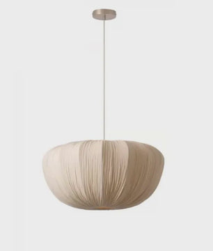 Wabi Sabi Stof Plafondlamp - Scandinavisch Design Hanglamp voor Woonkamer, Eetkamer & Slaapkamer