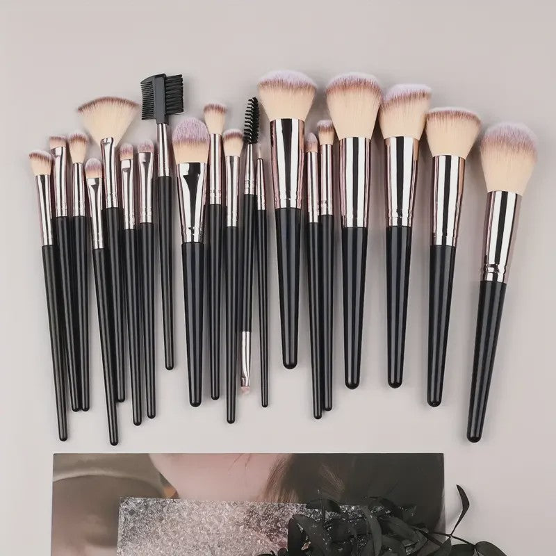 Professionele Make-up Kwasten Set - Zacht & Fluffy voor Foundation, Blush & meer