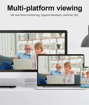 Draadloze 4K 8MP IP Camera met Auto Tracking & Tuya Smart App - Beveiliging & Babyfoon