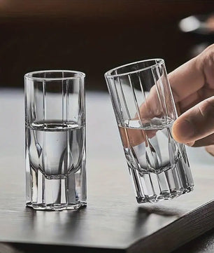 30ml Kristallen Shotglazen Set - Elegante Borrelglazen voor Whiskey, Tequila & Feesten