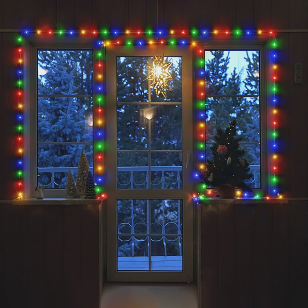 Sfeervolle Koperdraad LED Lichtjes Slingers - Waterdicht & Veelzijdig voor Buiten, Feest, Kerst