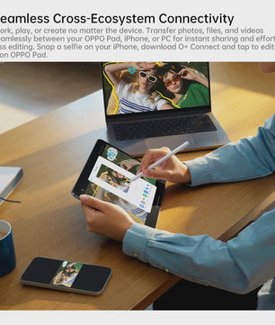 OPPO Pad 5 Zwart 12.1" 2.8K WiFi Tablet - 8GB RAM, 128GB Opslag, 10050mAh Batterij