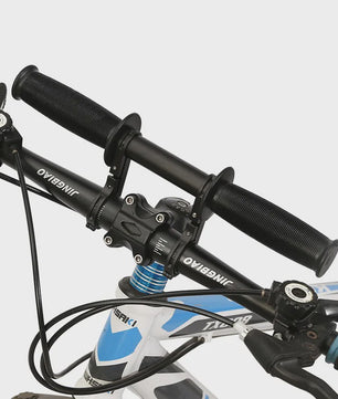Universeel Fiets Kinderzitje Voorop - Verstelbaar met Veiligheidshandvat en Pedalen