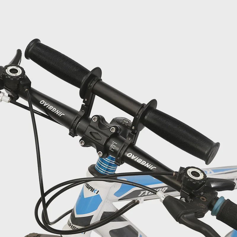 Universeel Fiets Kinderzitje Voorop - Verstelbaar met Veiligheidshandvat en Pedalen