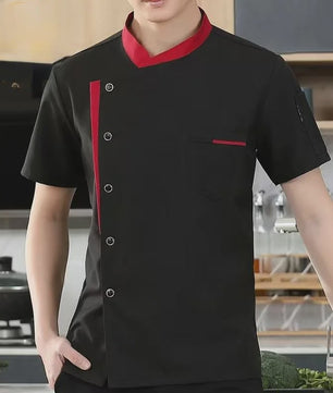 Klassiek Chef Jack met Korte Mouwen - Horeca Uniform voor Heren en Dames