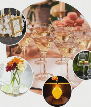 Set van 6 Ronde Acryl Spiegel Schijven - Decoratieve Tafel & Wanddecoratie