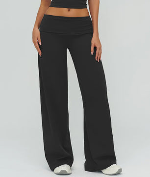 Dames Yoga Bell-Bottoms met Hoge Taille - Flared Sportbroek voor Fitness & Gym