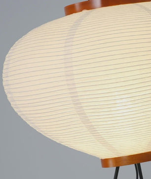 Japanse Rijstpapieren Vloerlamp - Wabi Sabi Design - Noguchi Stijl