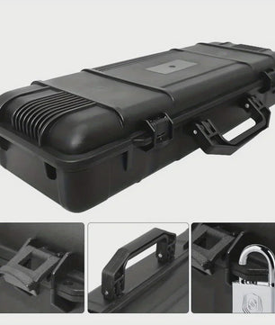 Schokbestendige Opbergkoffer met Schuim - Veilig Transport voor Camera's, Instrumenten & Gereedschap