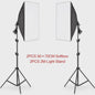 Professionele Softbox Verlichtingskit 50x70CM met E27 Fotografie Lampen