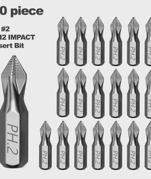 Sterke Magnetische PH2 Schroefbit - Anti-Slip & Ultra Hard - 25mm