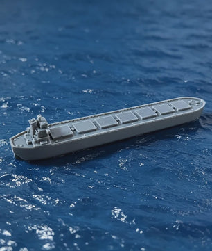 Gedetailleerd Miniatuur Vrachtschip Model - Container Cargo Ship voor Diorama, Wargaming & Maritieme Decoratie