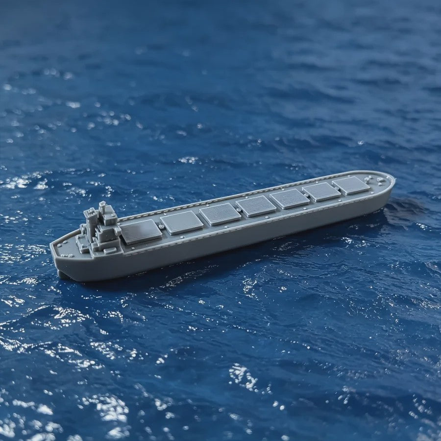 Gedetailleerd Miniatuur Vrachtschip Model - Container Cargo Ship voor Diorama, Wargaming & Maritieme Decoratie