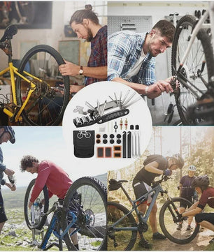 Multifunctionele Fietsreparatieset: Alles-in-één Gereedschap voor Onderweg