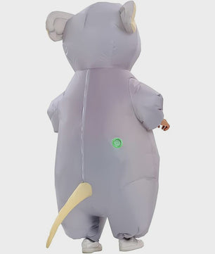Opblaasbaar Muis Kostuum voor Volwassenen - Grappig Feest & Halloween Outfit