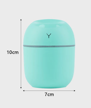 Compacte Mini Luchtbevochtiger & Luchtreiniger voor Thuis, Auto, Slaapkamer & Kantoor - Stil & Draagbaar