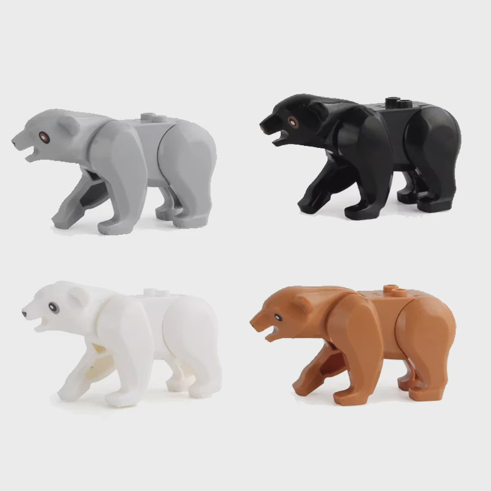 Bouwstenen Dierenpark & Boerderij: Varkens, Kippen, Panda's, Olifanten en Meer - Speelgoed Bouwpakket