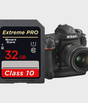 Snelle Class 10 SD Kaarten - 8GB tot 256GB - Ideaal voor Camera's en Opslag