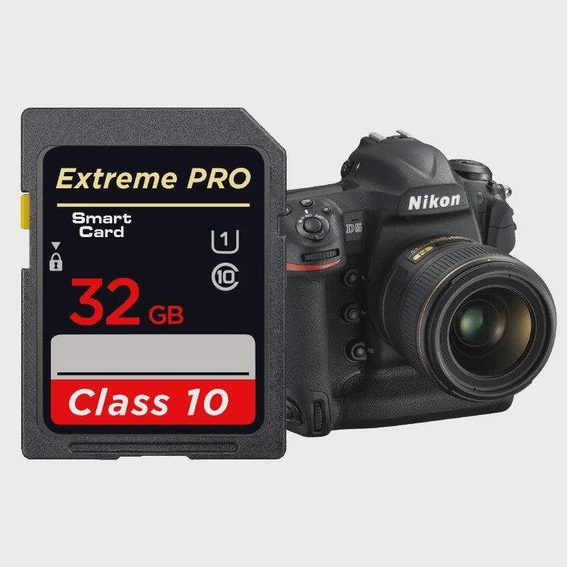 Snelle Class 10 SD Kaarten - 8GB tot 256GB - Ideaal voor Camera's en Opslag