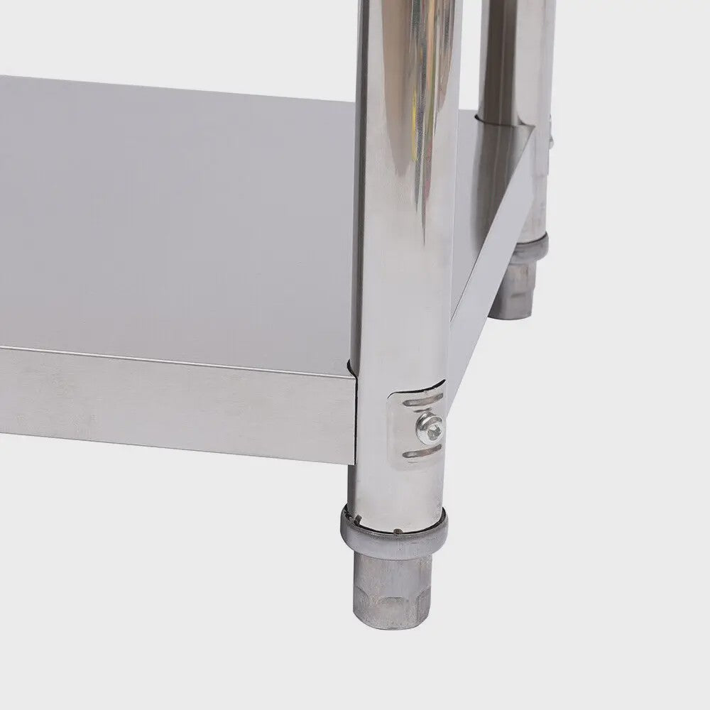 RVS Keukenrek 3-Laags Opslagrek - 80x40cm | Professioneel & Duurzaam