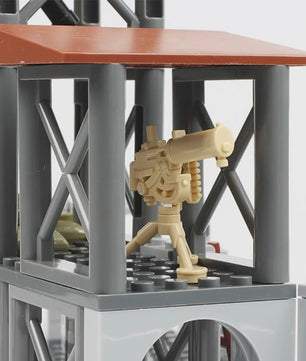 Bouwset Militaire Basis WO2 - Modelbouw Speelgoed met Wapens voor Jongens