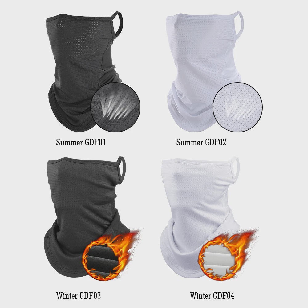 Veelzijdige Ice Silk Bandana voor Zomer & Winter Sport - Ademend en Sneldrogend