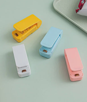 Draagbare Mini Heat Sealer - Sluit Plastic Zakken Snel en Gemakkelijk