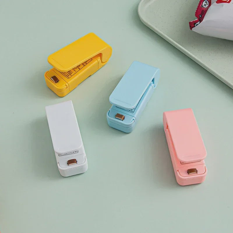 Draagbare Mini Heat Sealer - Sluit Plastic Zakken Snel en Gemakkelijk