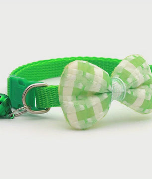 Verstelbare Katoenen Honden- en Kattenband met Strikje - Perfect voor Feestelijke Gelegenheden en Dagelijks Gebruik