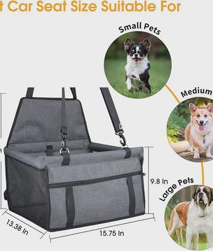 Veilige Hond Auto Stoel Organizer & Reismand - Opvouwbaar & Comfortabel