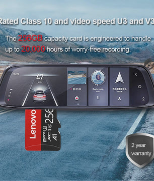 Lenovo Micro SDXC Kaart 1TB - Hoge Snelheid Klasse 10 UHS-I U1 A1 voor 4K Video, Telefoons, Camera's & Drones