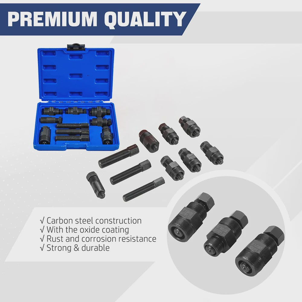 10-delige Vliegwieltrekker Set voor Motor, Quad & Crossmotor - Universeel & Robuust