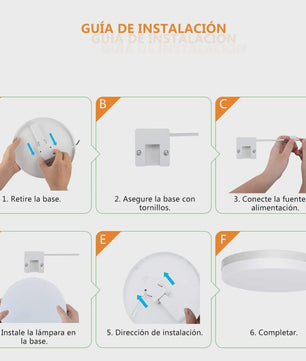 Ultra-dunne Ronde LED Plafondlamp Waterdicht Flush Mount 6500K Daglicht