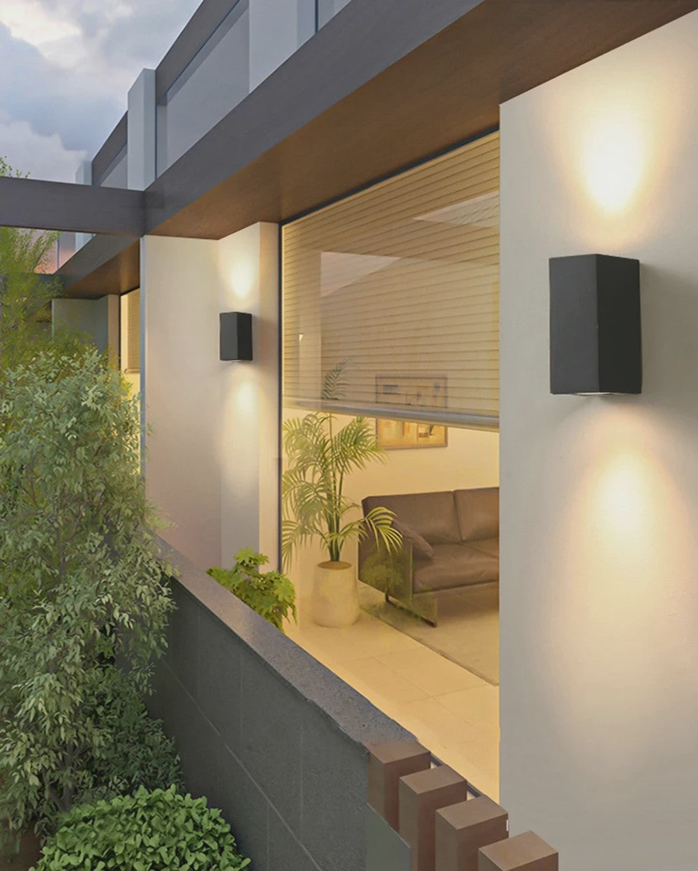 Moderne LED Wandlamp IP65 Waterdicht - Binnen & Buiten - 5W/10W Up/Down Licht - Kubus Design voor Tuin & Portiek