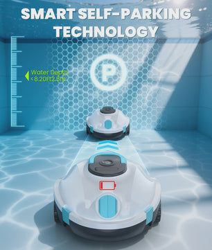 Y20S Draadloze Robot Zwembadreiniger - Automatisch, 120 Min. Werktijd, IPX8 Waterdicht