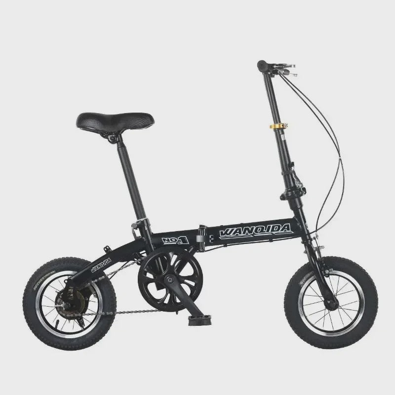 Opvouwbare Mountainbike - Lichtgewicht High-Carbon Staal, 200kg Draagvermogen