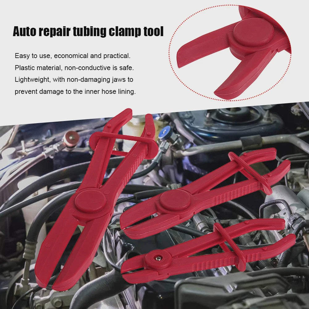 3-delige Slang Klem Tangenset voor Remleidingen en Brandstofslangen - Auto Reparatie Gereedschap