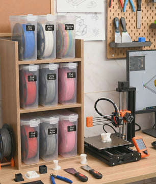 Set van 6 Luchtdichte Filament Opslagcontainers (4L) voor 3D Printer Filament