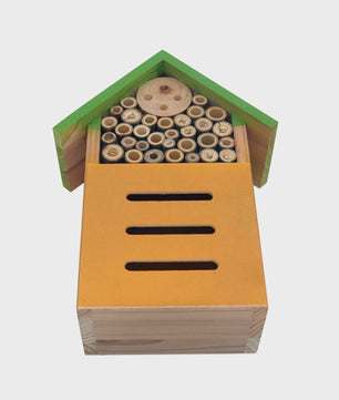 Natuurlijk Houten Insectenhotel - Vlindertuin & Bijenhuis voor Lieveheersbeestjes en Gaasvliegen