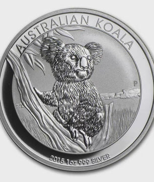 Zilveren Herdenkingsmunten: Koala, Kangoeroe, Adelaar, Krokodil - 1 OZ