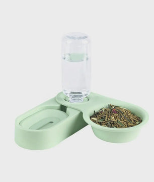 Automatische Voer- en Drinkbak voor Konijn, Chinchilla & Cavia