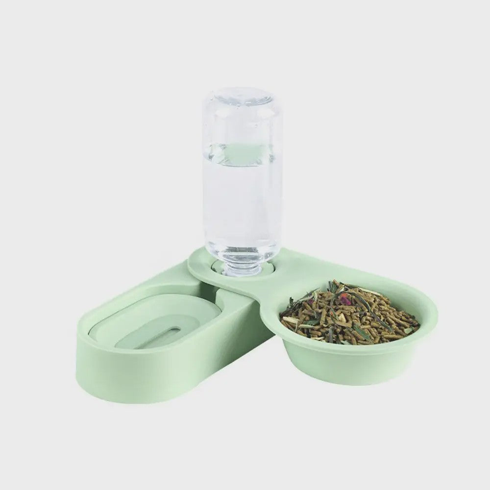 Automatische Voer- en Drinkbak voor Konijn, Chinchilla & Cavia