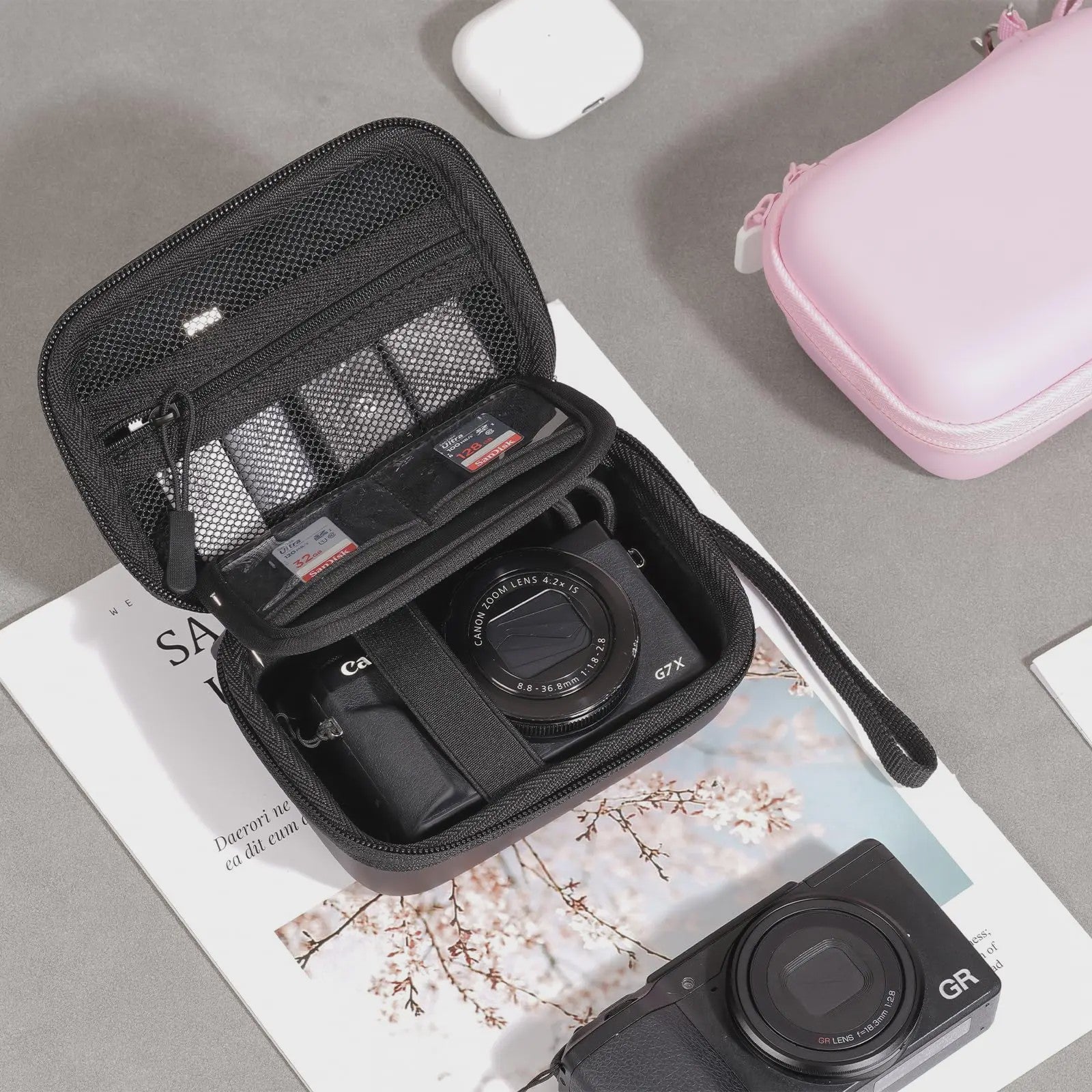 Universele Hardcase Camera Tas - Beschermhoes voor Compactcamera's