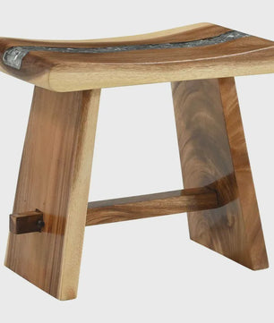 Douchekruk Massief Suar Hout - Natuurlijk Design 50 x 30 x 44 cm
