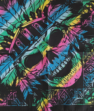 Skull Bandana Katoen - Hip Hop Stijl Hoofddoek & Accessoire